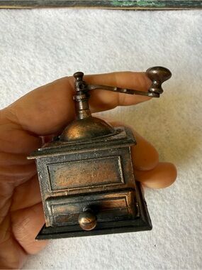 Coffee Grinder Pencil Sharpener Vintage Miniature
